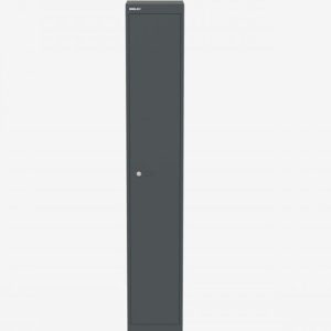 Grey one door slimline locker