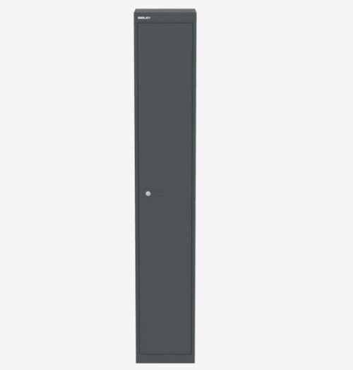 Grey one door slimline locker