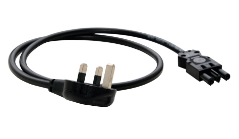 Black starter cable