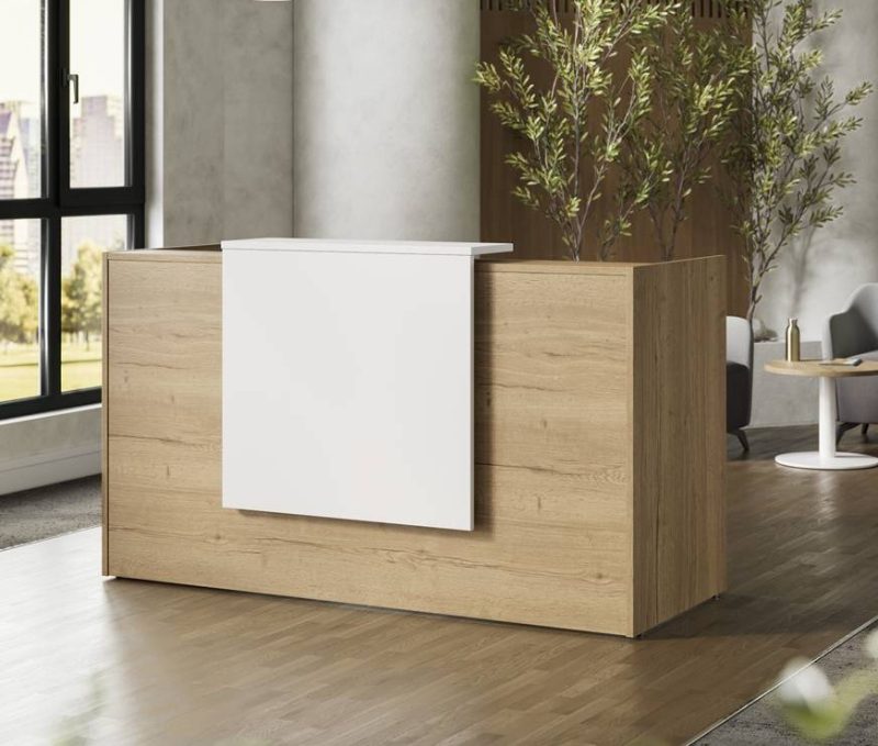 Overlap Desk Overlay Reception Desk - HSI Office Furniture