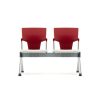 Red and white beam seating