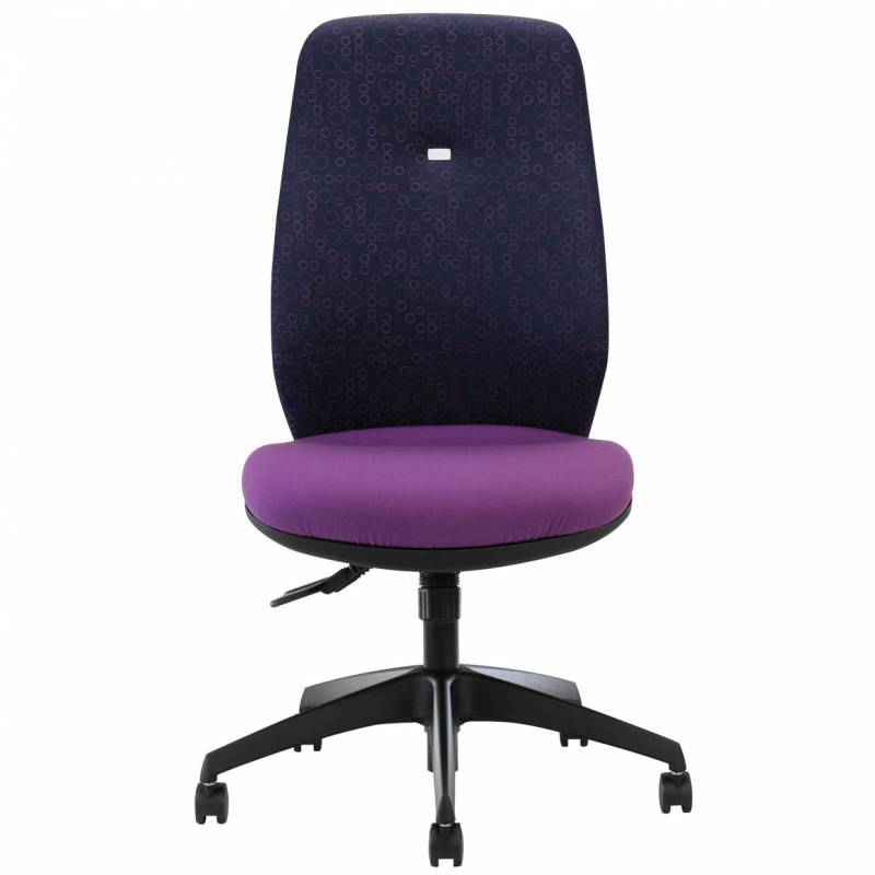 Purple desk chair