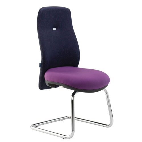 Purple meeting chair