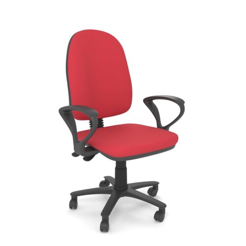 Red Lenwade operator chair