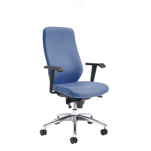 Blue task chair