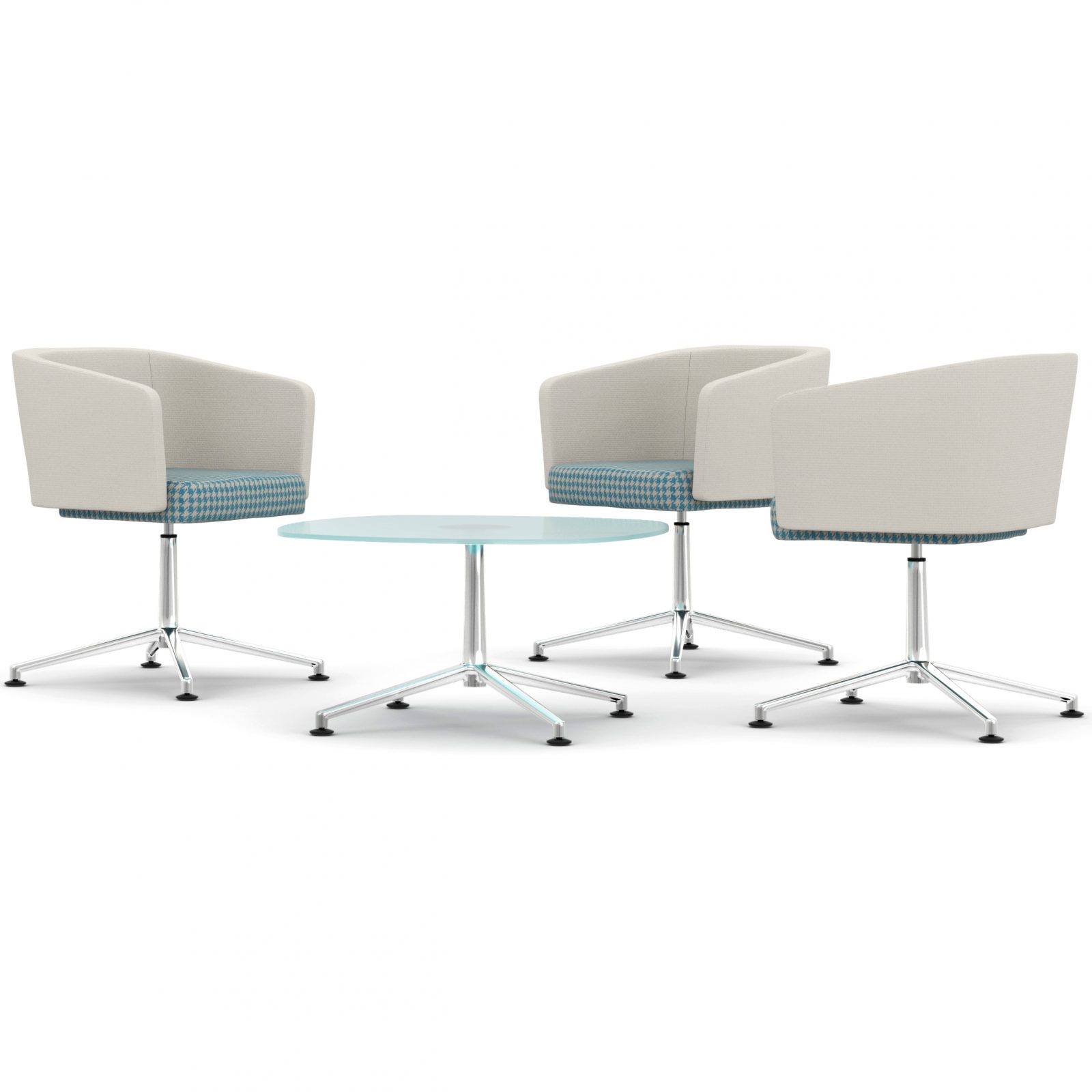 Zone 4 leg chair HSI Office Furniture Reading, London & South East