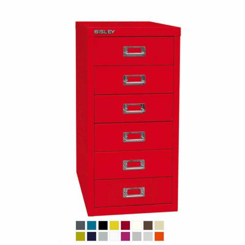 Red multidrawer