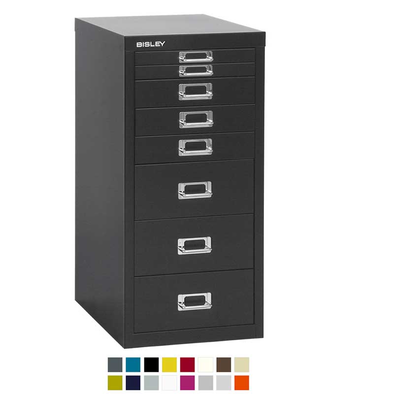 Bisley Multidrawer With 8 Drawers H298bnl Hsi Office Furniture