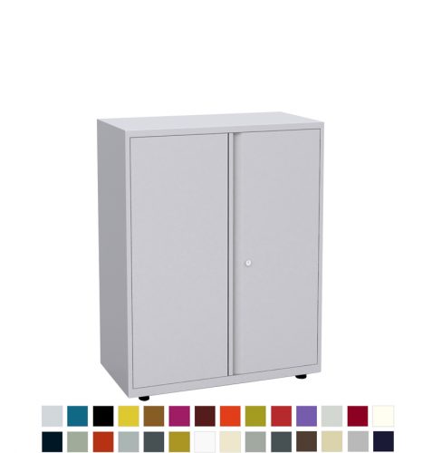 White storage cupboard