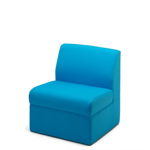 Blue modular seating
