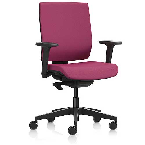 Kind task chair with adjustable arms