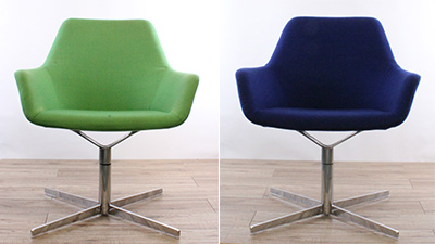 Office reupholstery - swivel chair