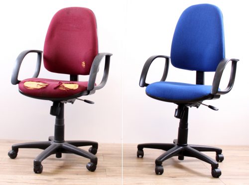 office chair reupholstery