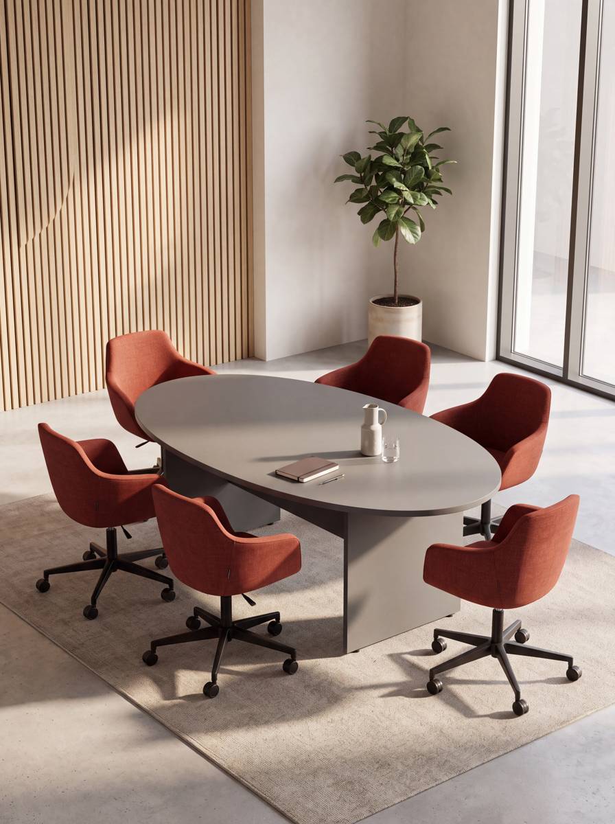 Panel End Boardroom Table