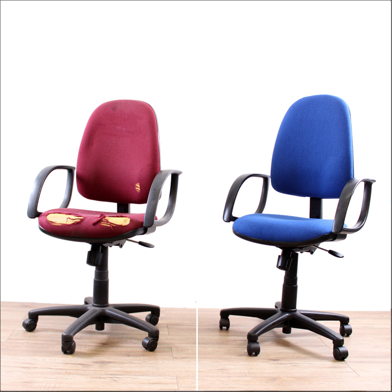Recover Office Chairs, How To Recover An Office Chair With Arms