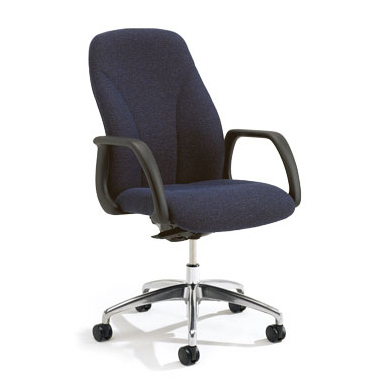 Black swivel chair