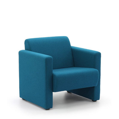 Blue armchair