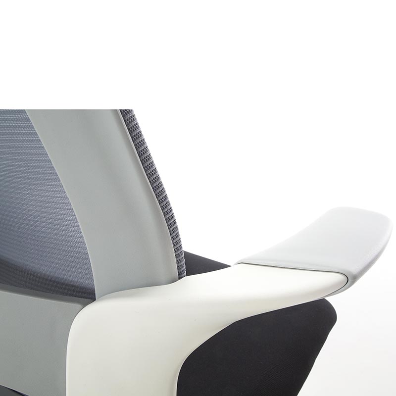 Flight task chair arms